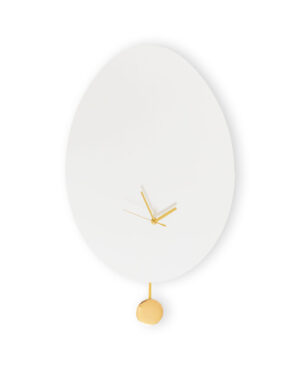 Orologio da parete di design moderno per soggiorno molto minimal con pendolo